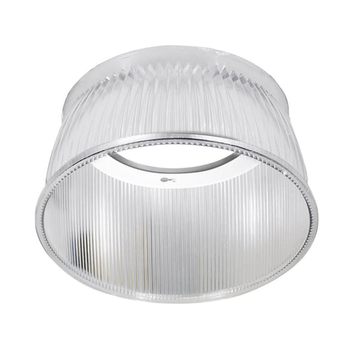 Lampeskjerm Sol polykarbonat transparent Ø41 cm - BRUMBERG forfra