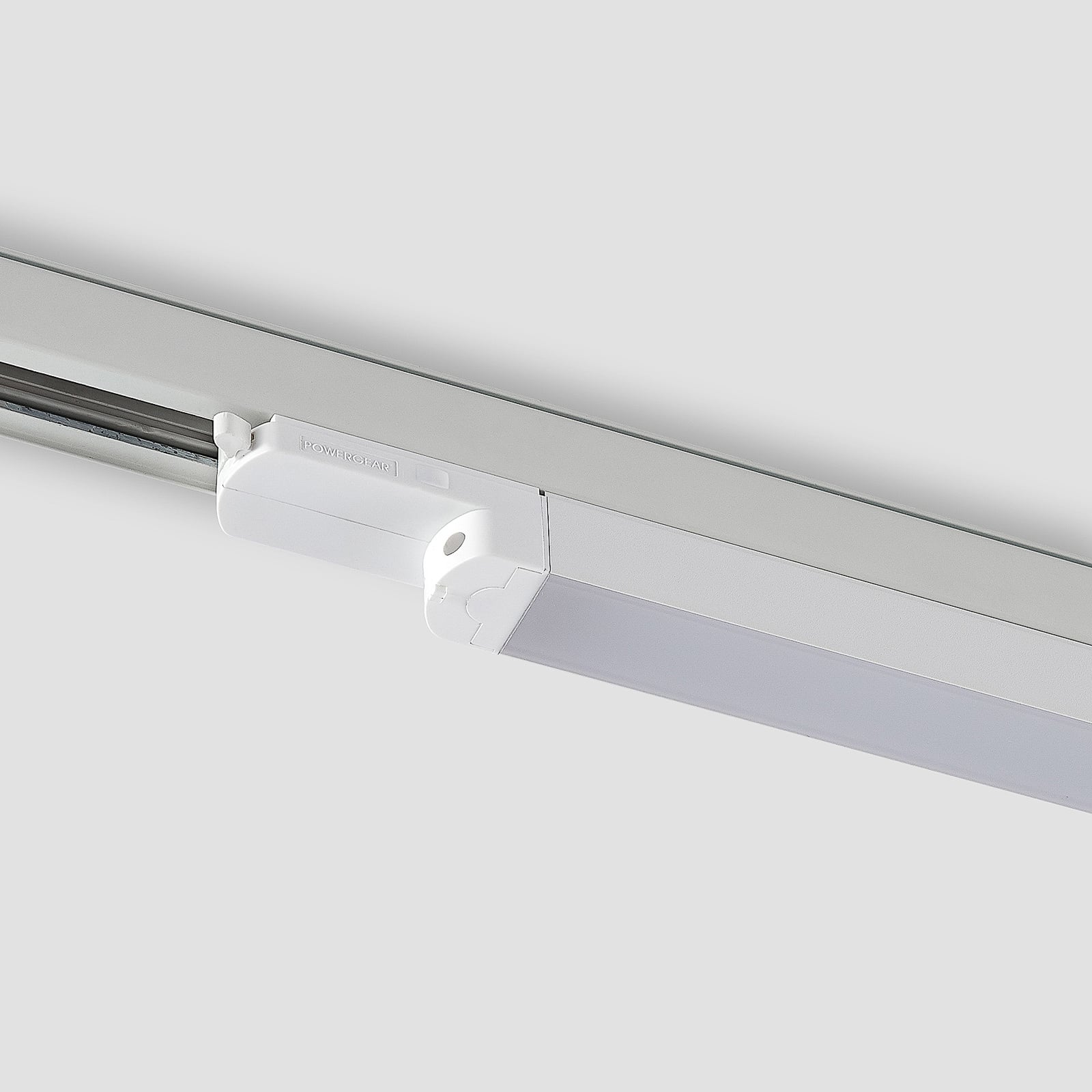 LED 3-fase skinnelampe Harlow hvit oversikt over materialer