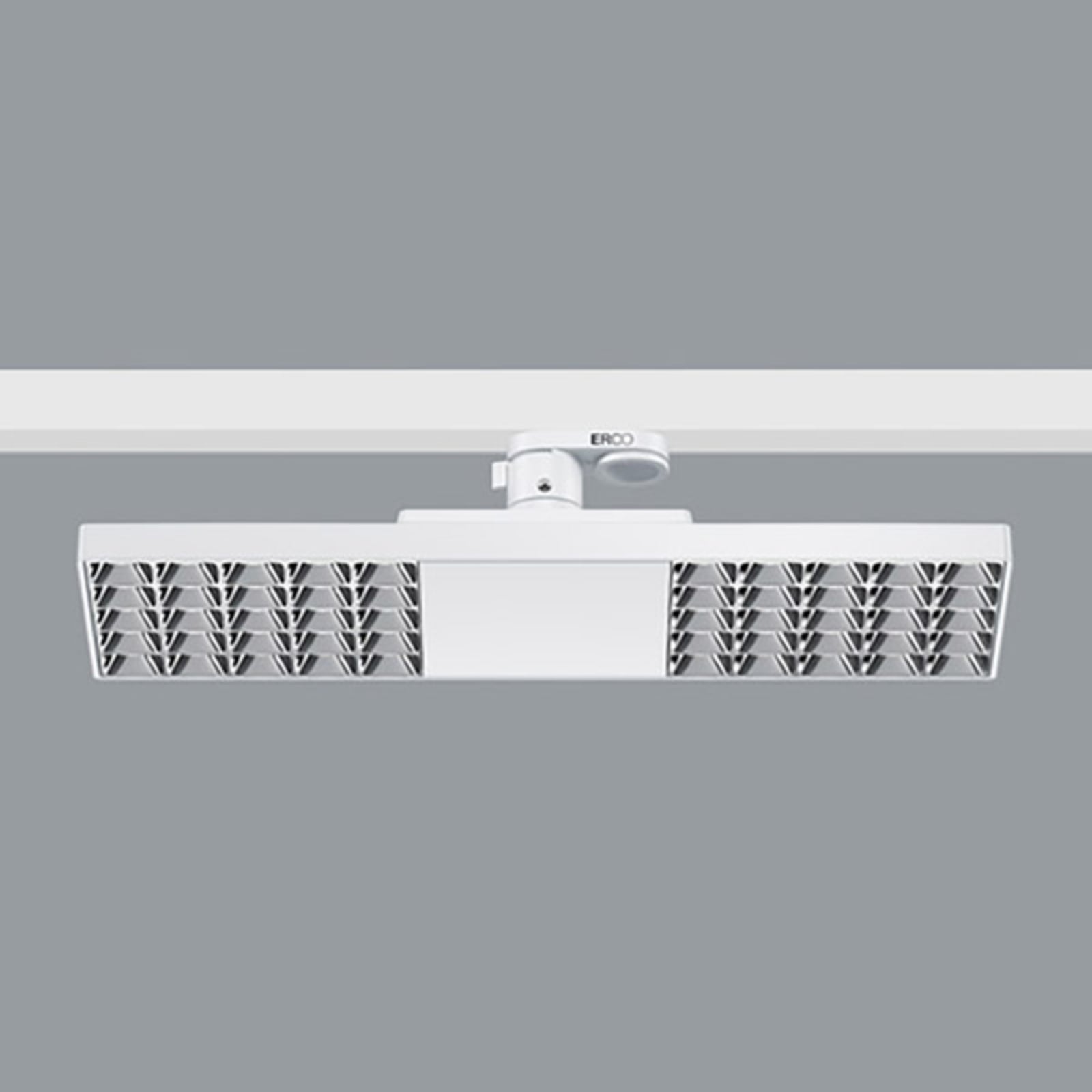 LED 3-fase skinnespot Jilly oval dimbar 15W 4000K hvit forfra