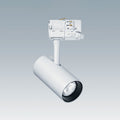 LED 3-fase skinnespot Luca S hvit 15W 38° 3000K forfra