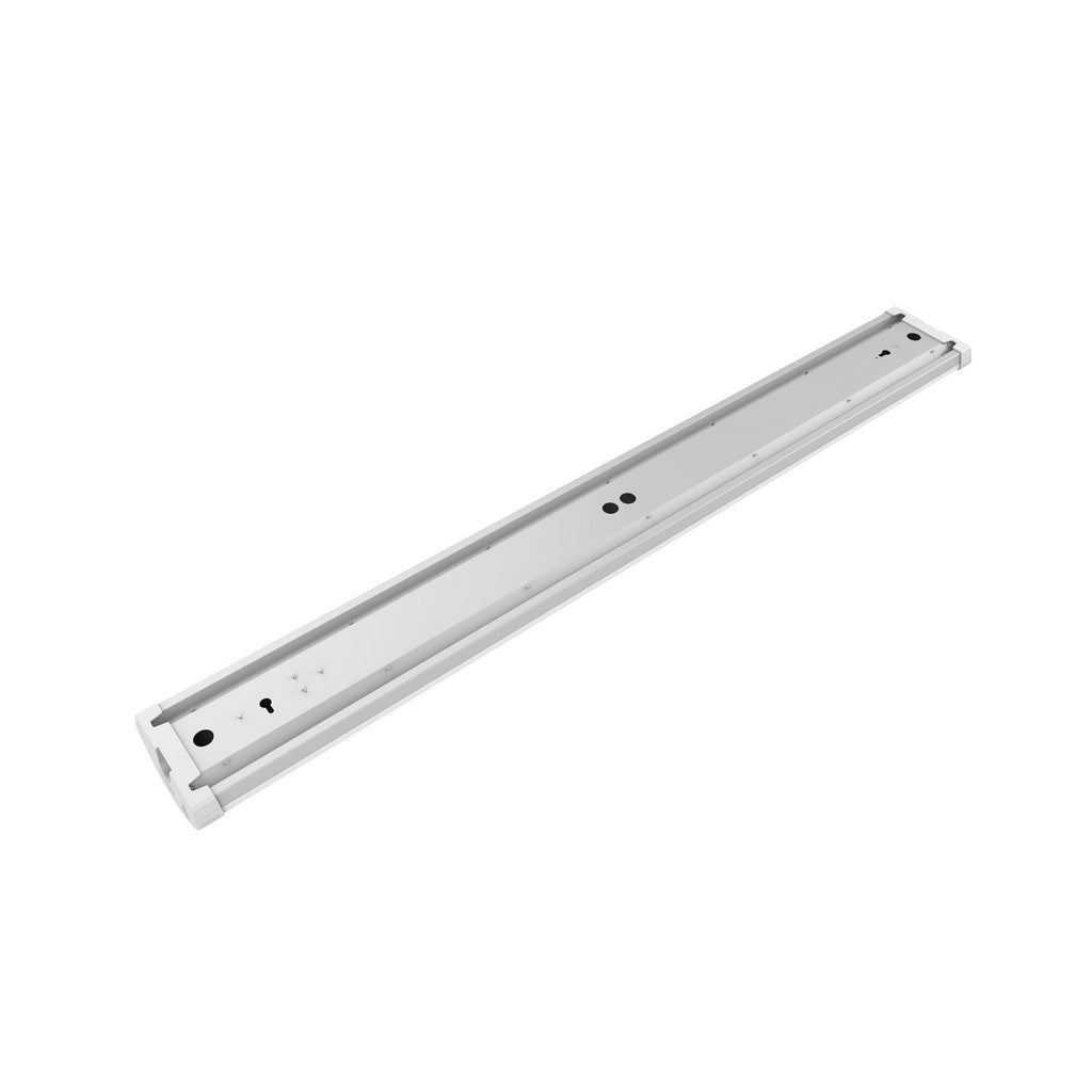 LED-armatur SOFTEDGE hvit stål 150 cm 47W CCT detalj av lysdiffusor