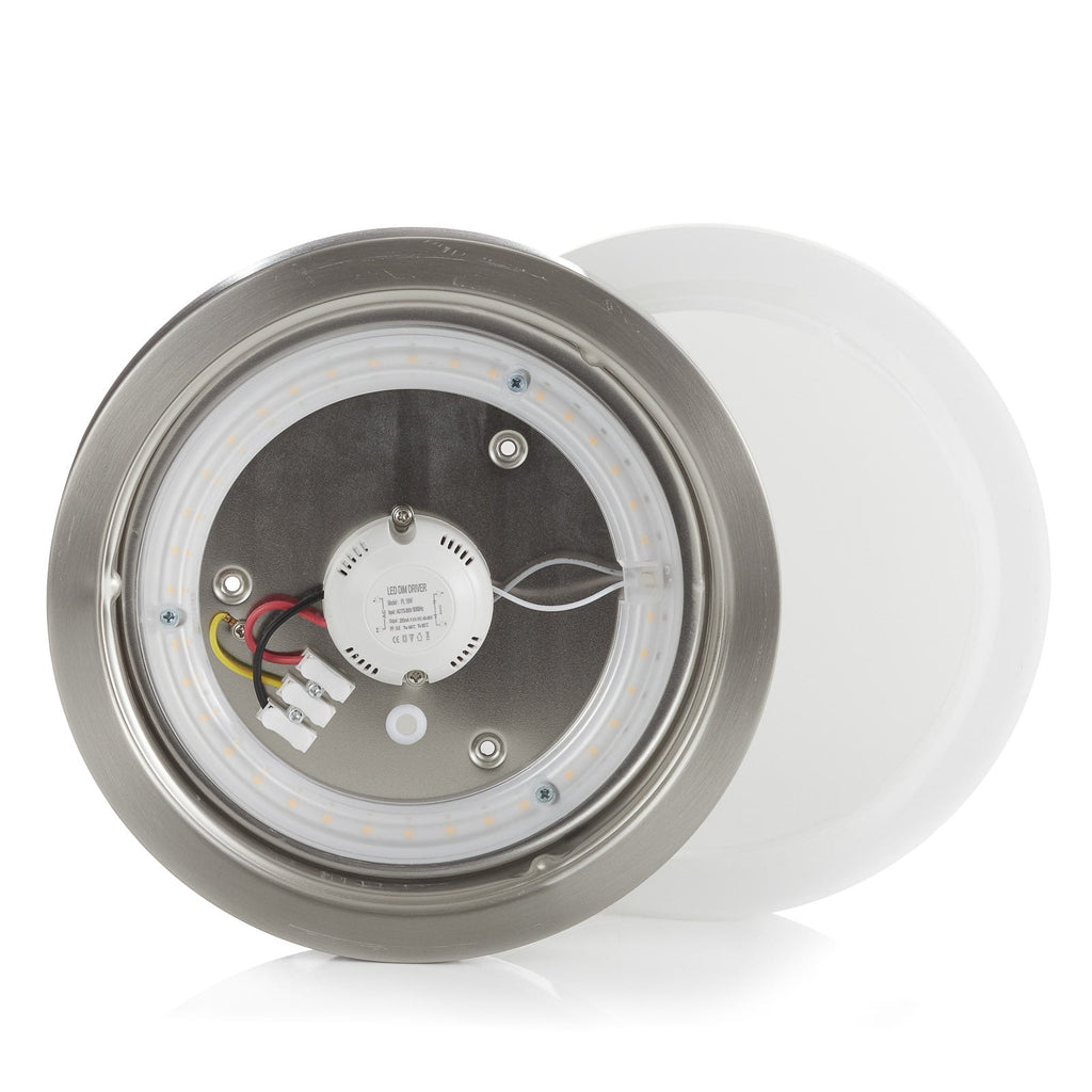 LED baderomslampe Babylon dimbar sidevisning