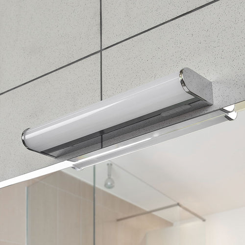 LED baderomslampe Jesko vegg dimbar CCT 33 cm IP44 bakside