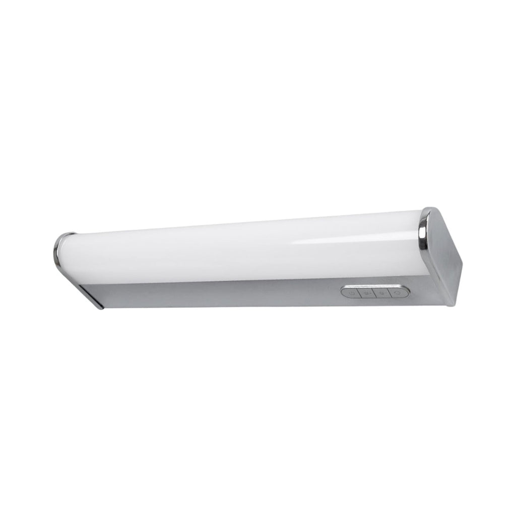 LED baderomslampe Jesko vegg dimbar CCT 33 cm IP44 montert på vegg