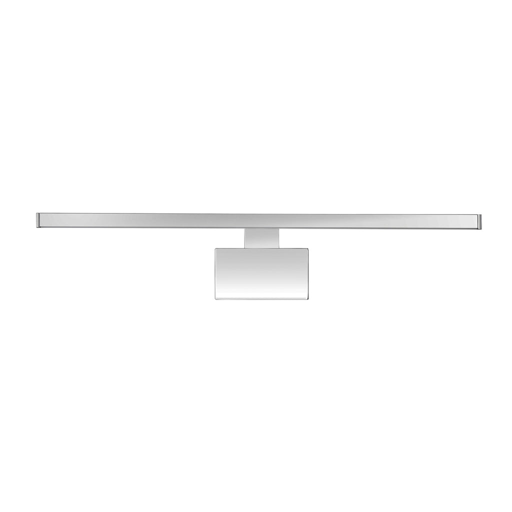 LED baderomslampe Marlee krom 50 cm IP44 3000K montert på vegg