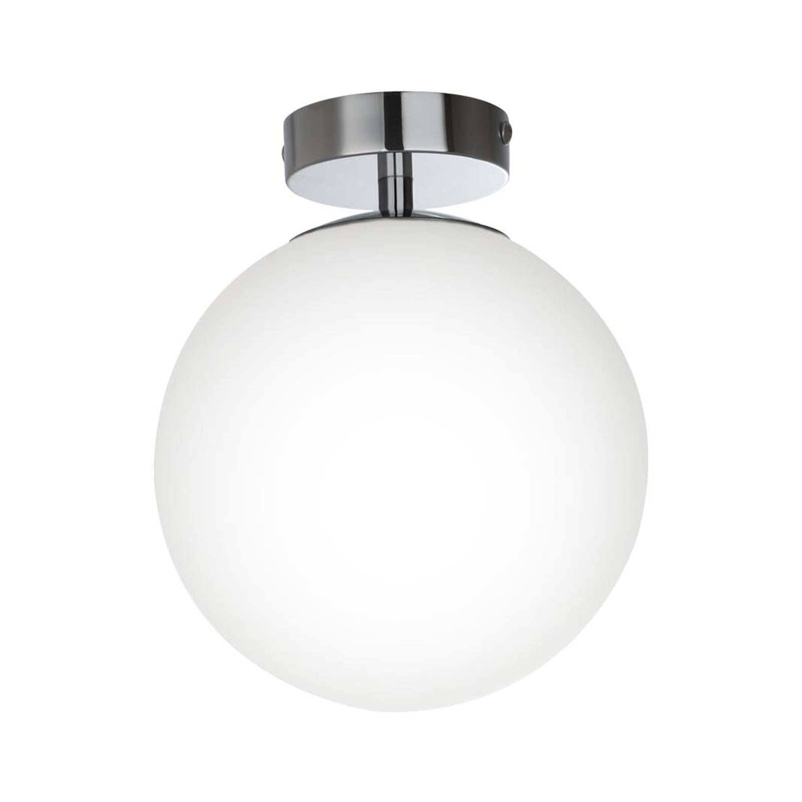 LED baderomslampe Maviris montert i baderomstak