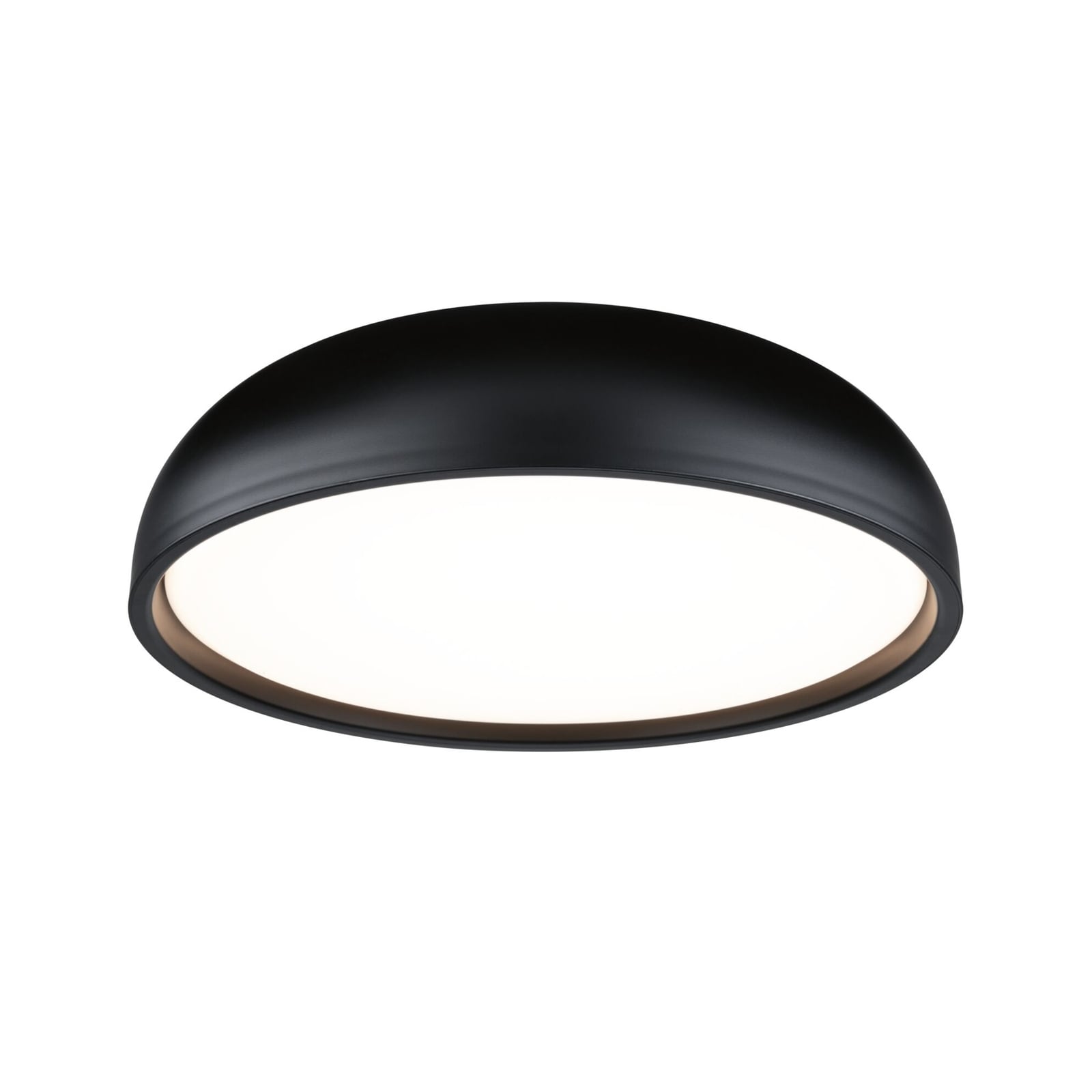 LED baderomslampe Oka CCT svart bakside