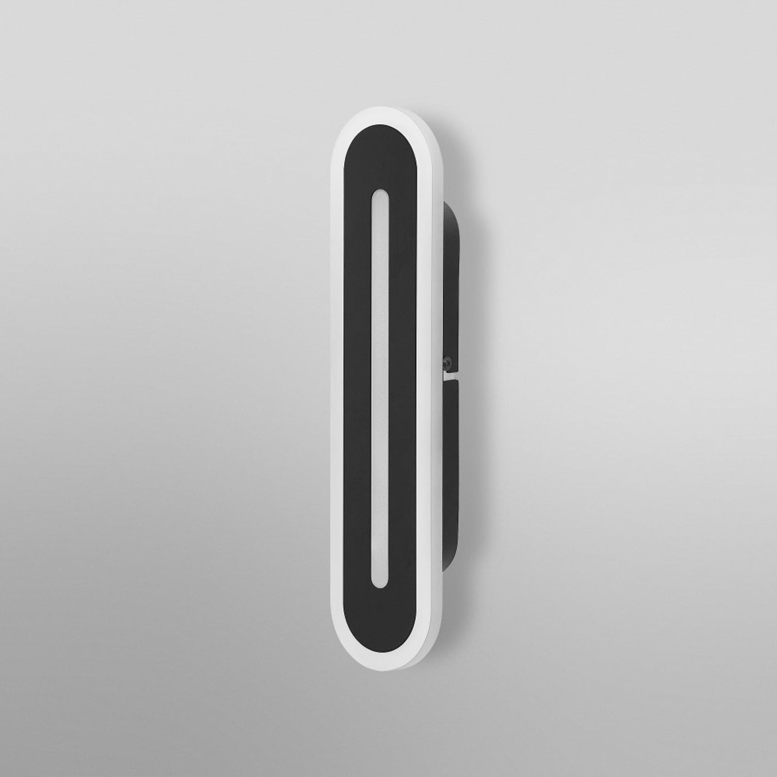 LED baderomslampe Orbis Bath Wall WiFi CCT IP44 30 cm svart forfra