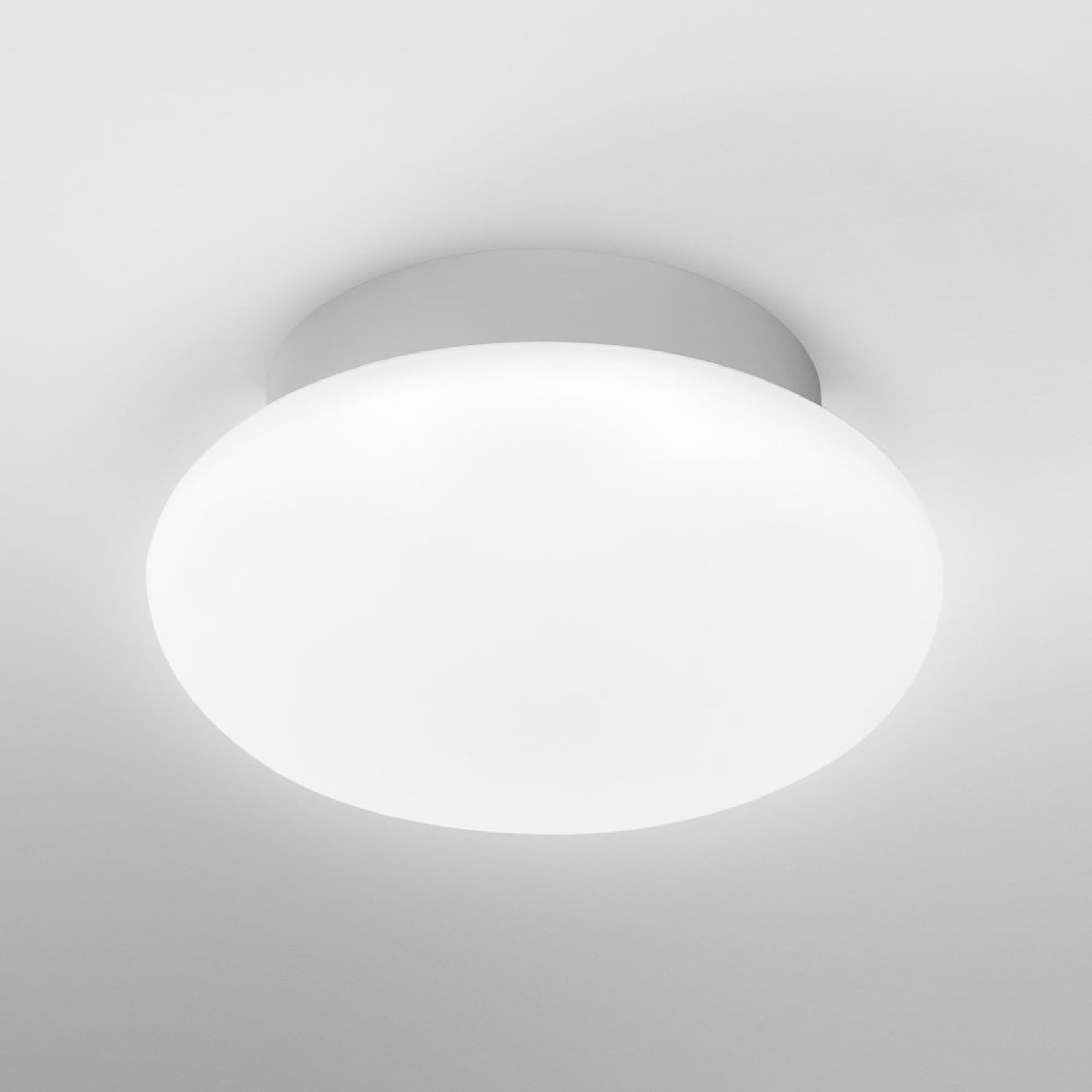 LED baderomslampe Orbis Wall Aqua WiFi dimbar forfra