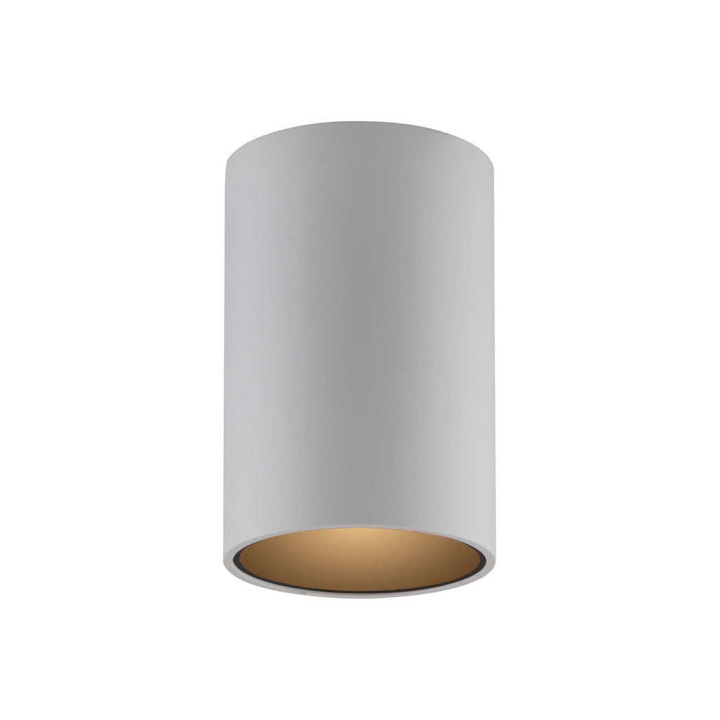LED baderomslampe Point hvit Ø6 cm 6W dimbar IP44 forfra