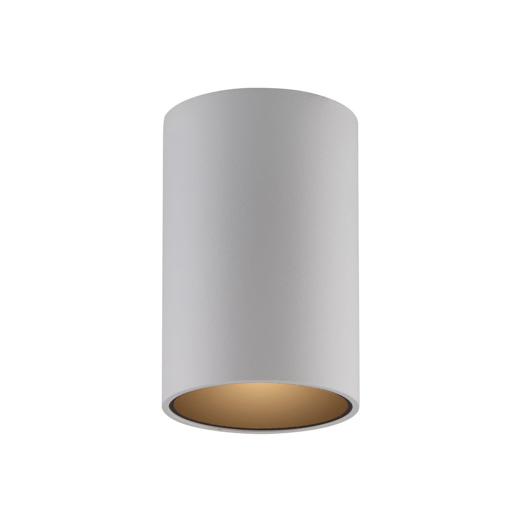 LED baderomslampe Point hvit Ø6 cm 6W dimbar IP44 forfra