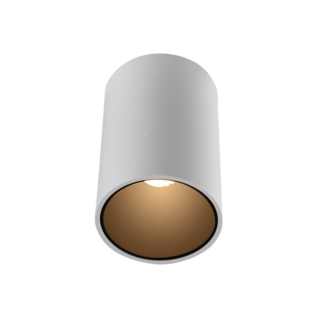 LED baderomslampe Point hvit Ø6 cm 6W dimbar IP44 montert på vegg