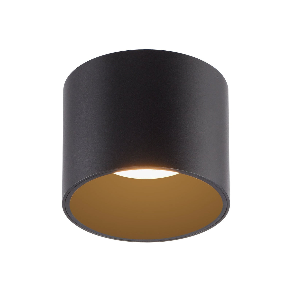 LED baderomslampe Point svart dimbar montert i baderom