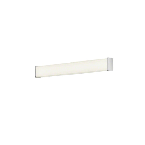 LED baderomsvegglampe Alla krom 60 cm IP44 12W forfra
