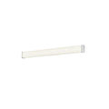 LED baderomsvegglampe Alla krom 90 cm CCT IP44 forfra