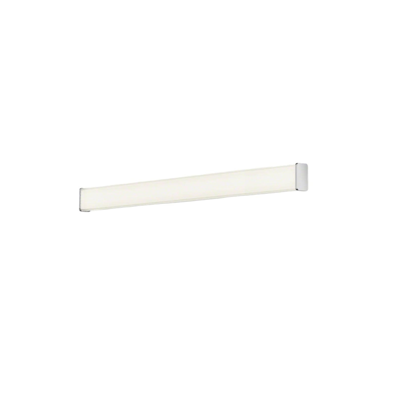 LED baderomsvegglampe Alla krom 90 cm CCT IP44 forfra