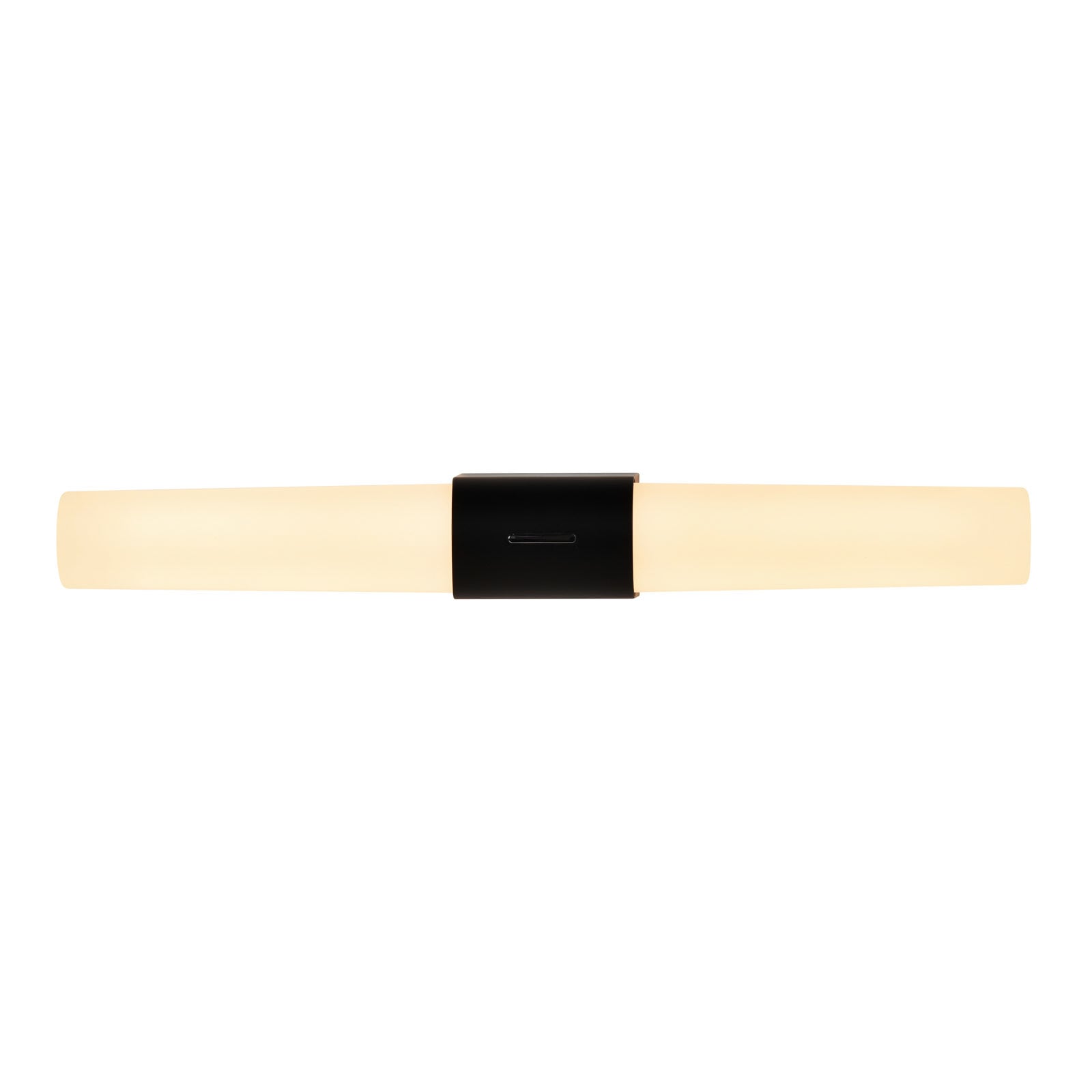 LED baderomsvegglampe Helva Double Basic svart IP44 bakside