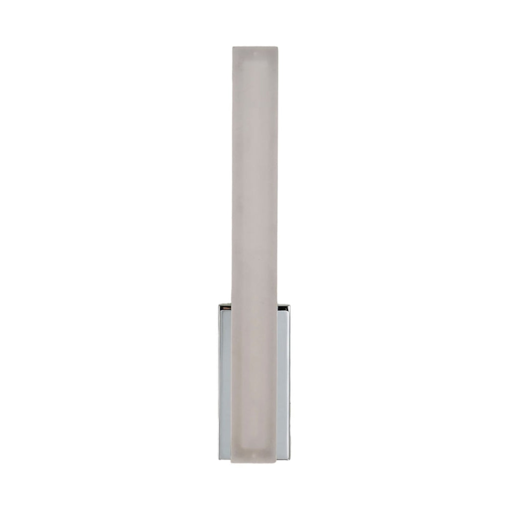 LED baderomsvegglampe Julie krom 32 cm IP44 nærbilde av lyset