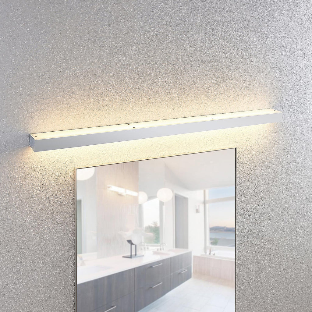 LED baderomsvegglampe Layan 120 cm krom bakside