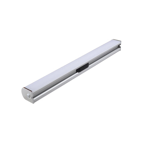 LED baderomsvegglampe Lind krom/hvit bakside