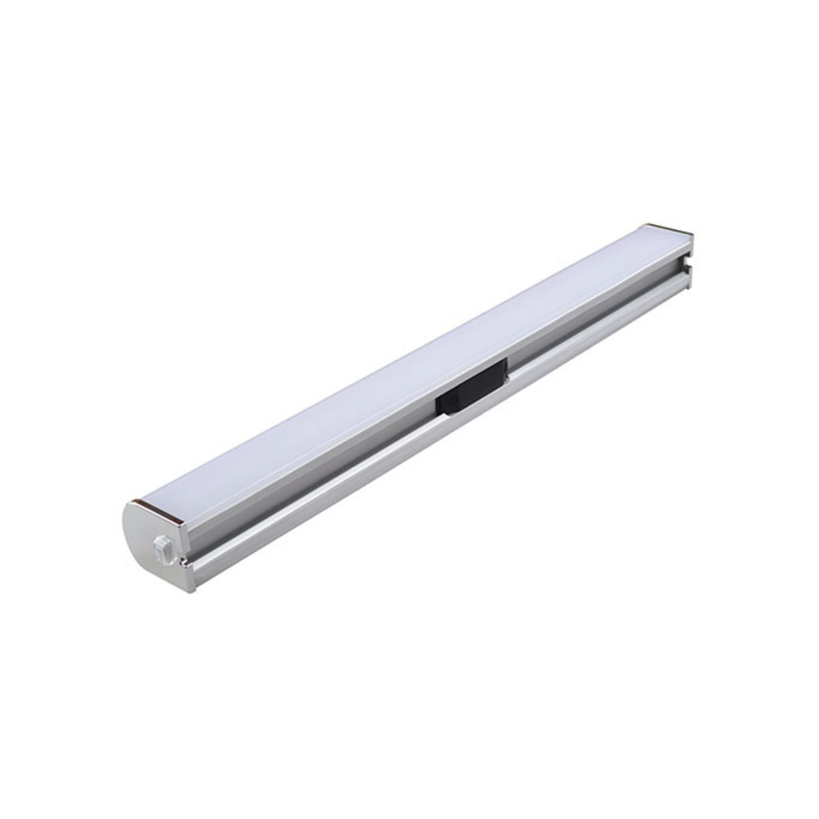LED baderomsvegglampe Lind krom/hvit detalj av bryter