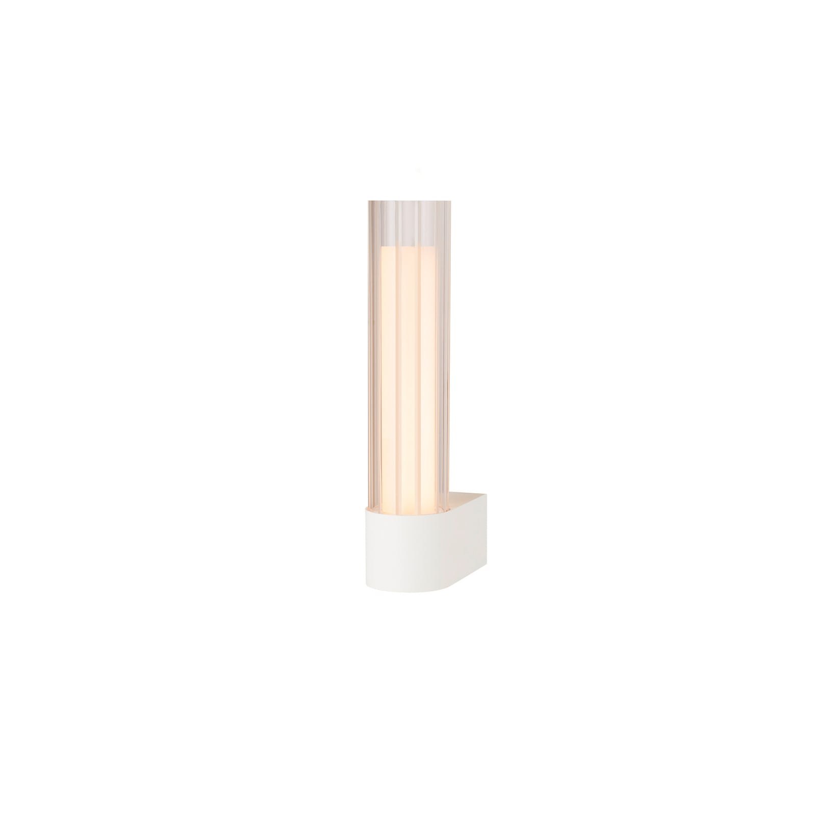 LED baderomsvegglampe Lygant single aluminium IP44 8W bakside
