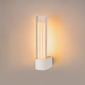 LED baderomsvegglampe Lygant single aluminium IP44 8W forfra