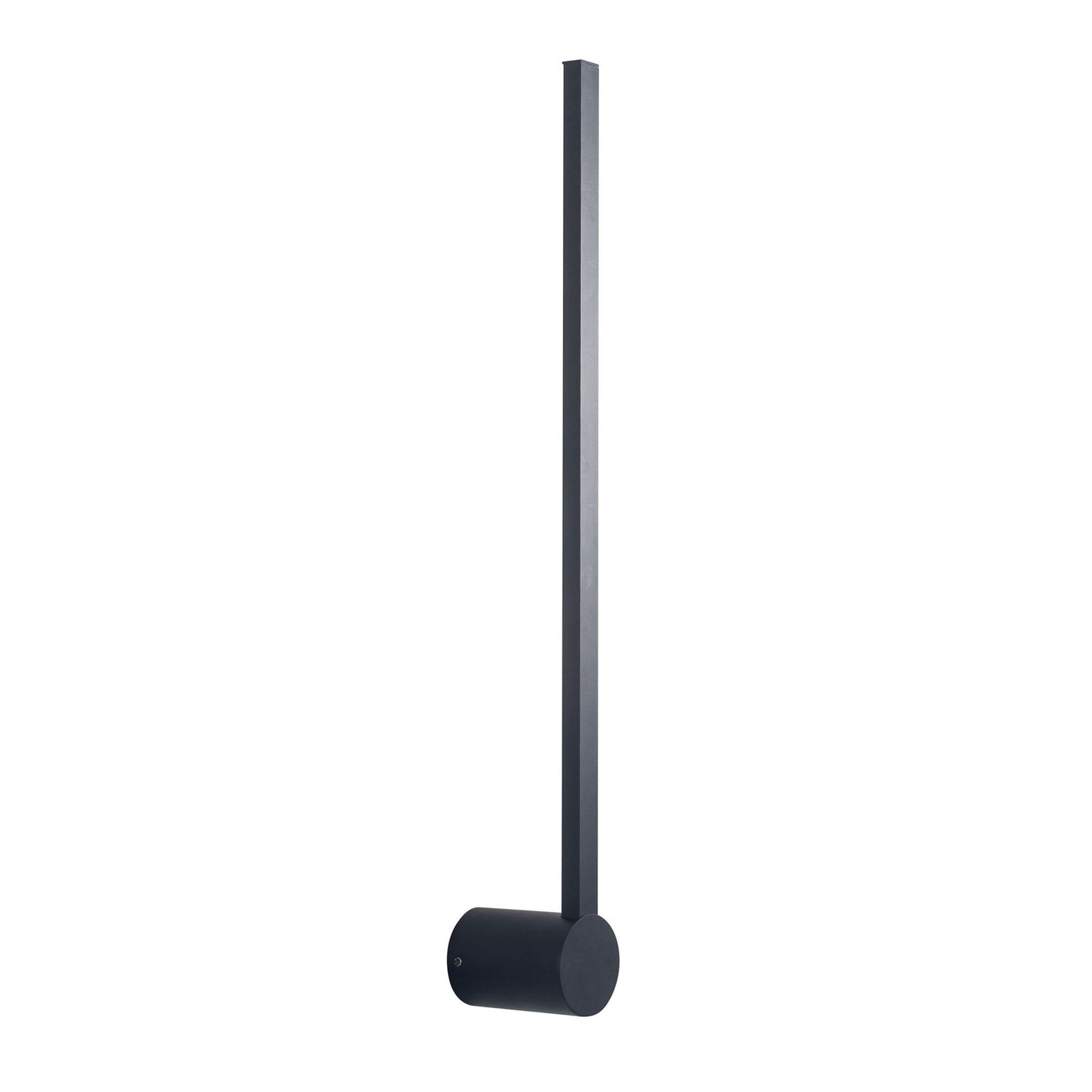LED baderomsvegglampe Passeggio Nova 60 cm svart forfra