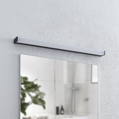 LED baderomsvegglampe Ulisan svart 89 cm IP44 bakside