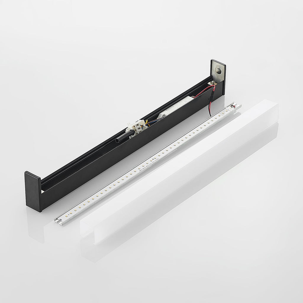LED baderomsvegglampe Ulisan svart/hvit detalj av LED-lyskilde