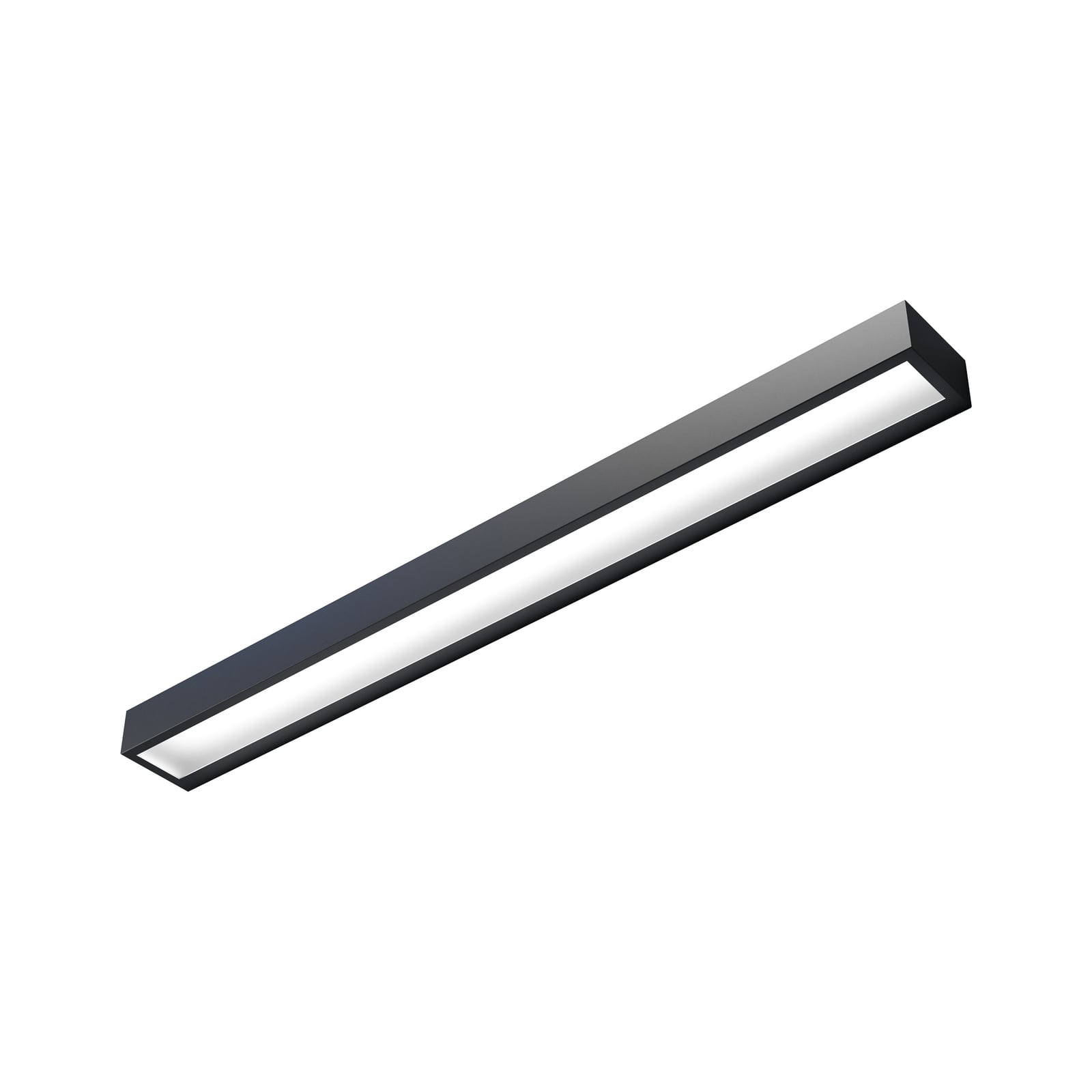 LED baderomsvegglampe Vola svart 80 cm detalj av materiale