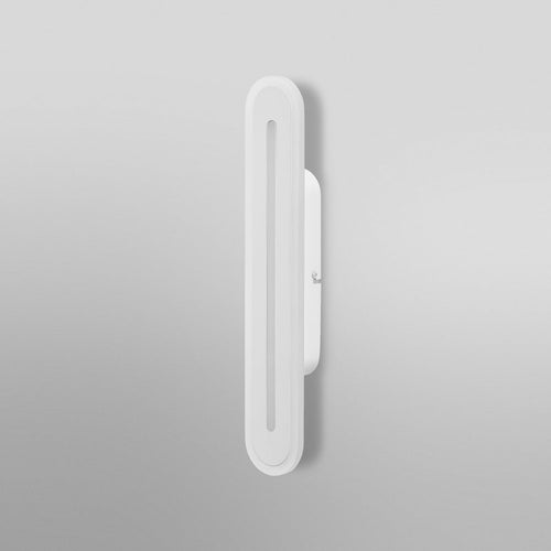 LED baderomsvegglampe WiFi dimbar CCT 40 cm hvit IP44 forfra