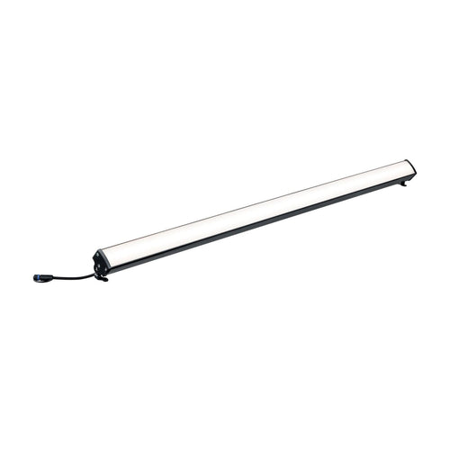 LED bakke-lyslist aluminium antrasitt 86 cm dimbar IP67 - Paulmann forfra