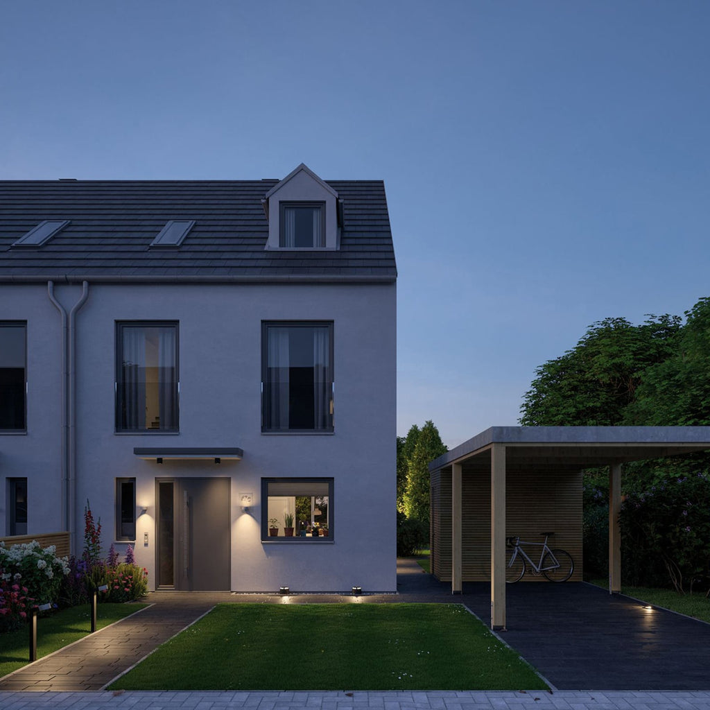 LED bakkelampe 2-lys antrasitt aluminium IP67 dimbar - Paulmann detalj
