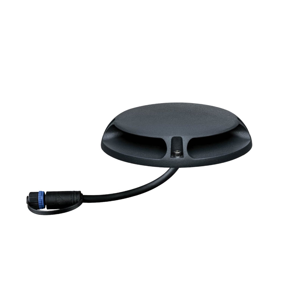 Sidevisning LED bakkelampe aluminium antrasitt Ø16 cm Paulmann
