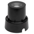 LED bakkespot 7876 svart Ø9,2 cm fra Konstsmide forfra