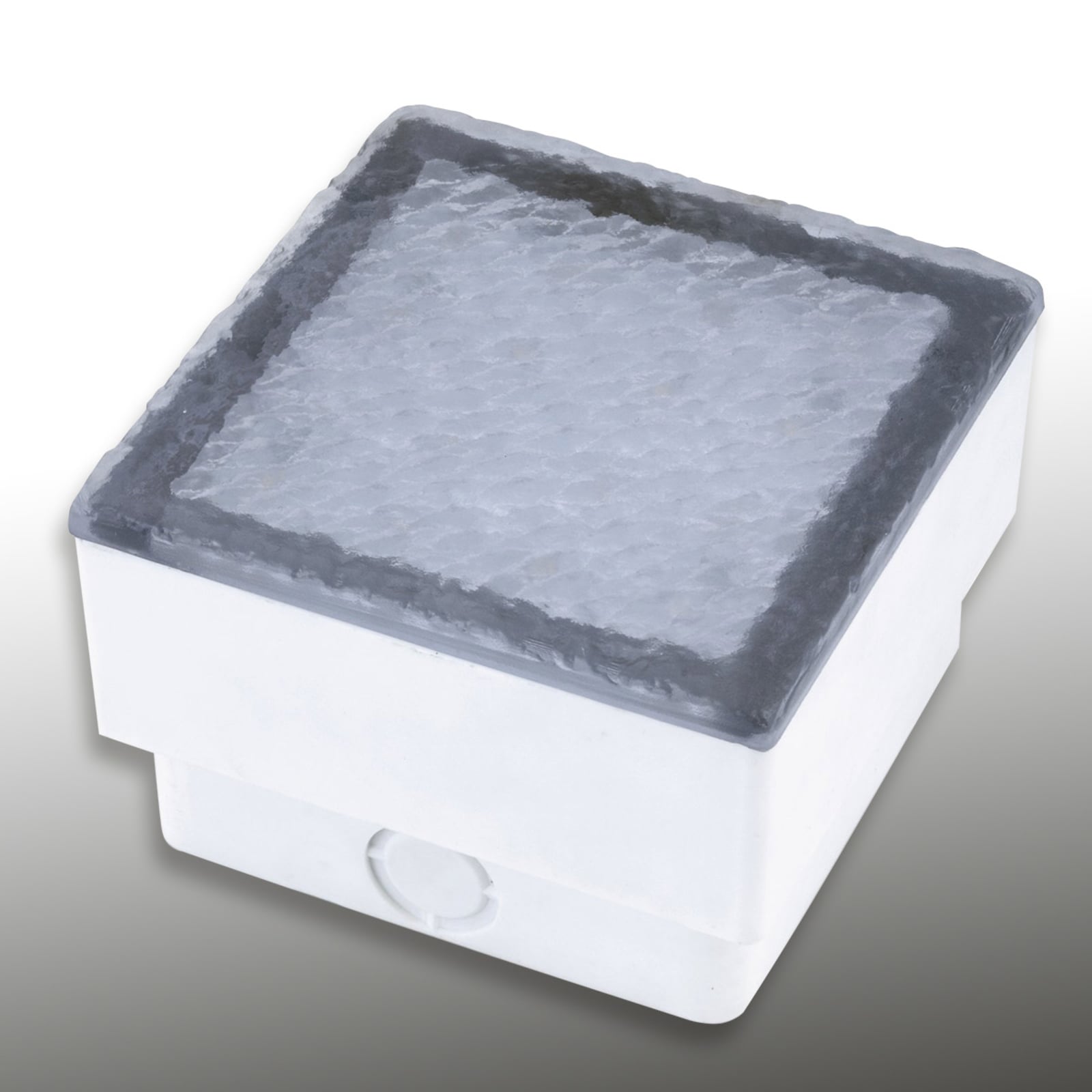 Detalj av LED bakkespot Akiaki brostein 10x10 cm varmhvit IP67