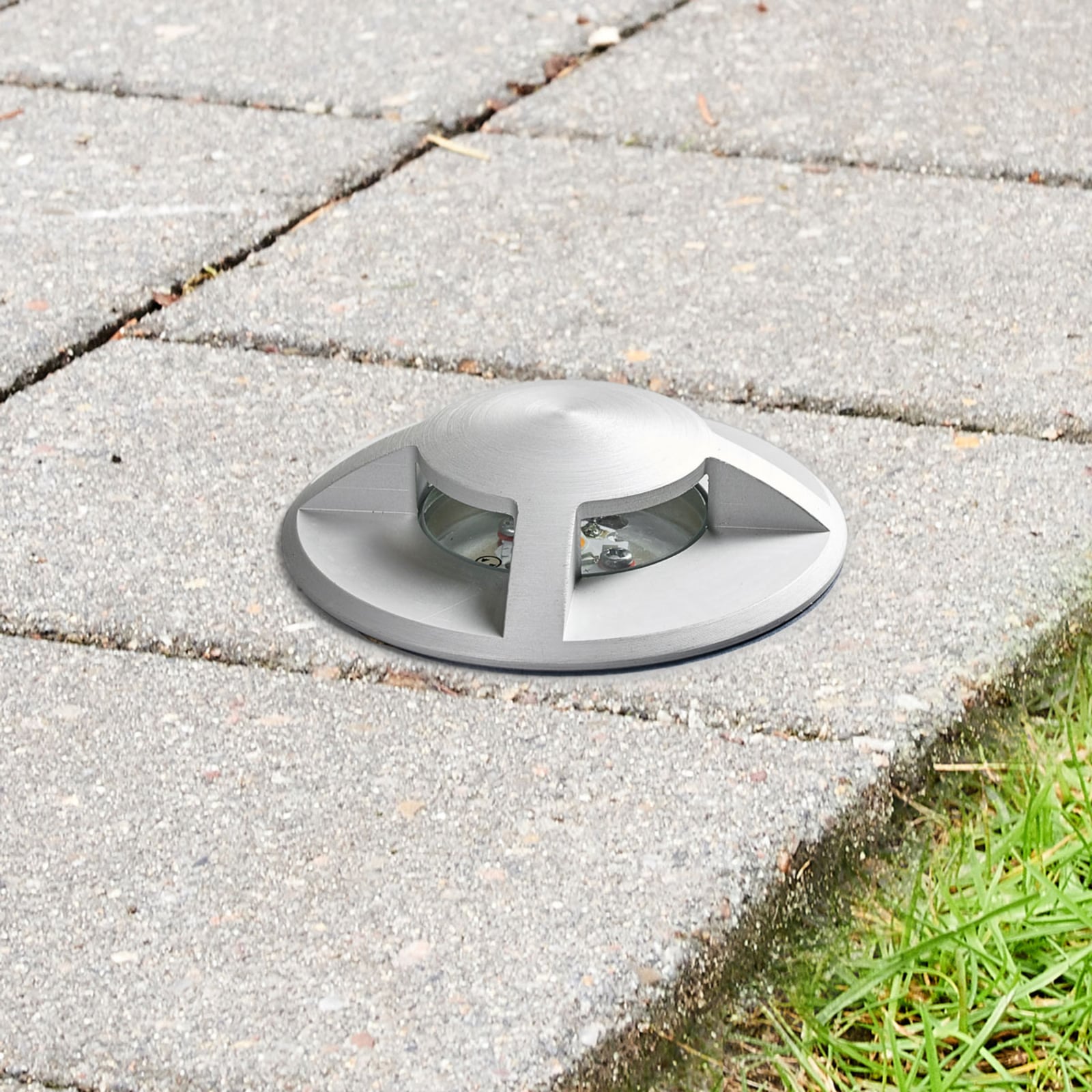 LED bakkespot Anina aluminium Ø8,8 cm 3W IP67 bakside