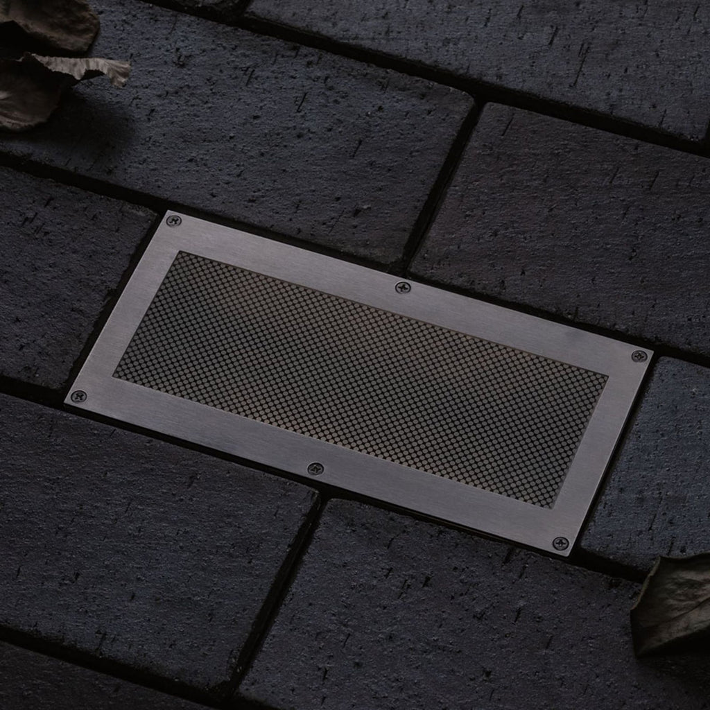 LED bakkespot Brick med bevegelsessensor detalj