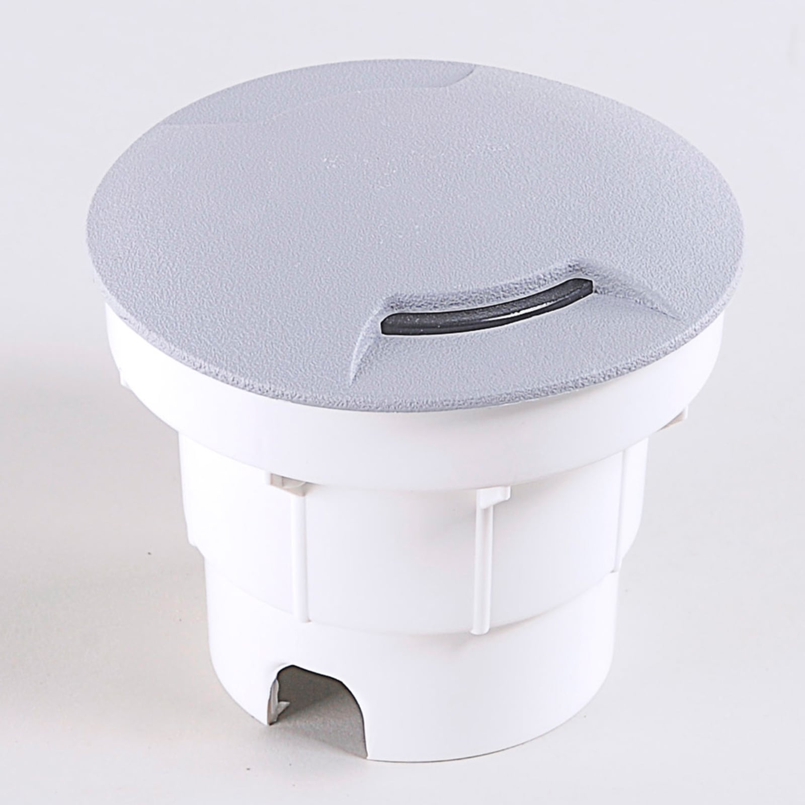 LED bakkespot Ceci 120-2L grå CCT 2-veis Ø12 cm IP67 bakside