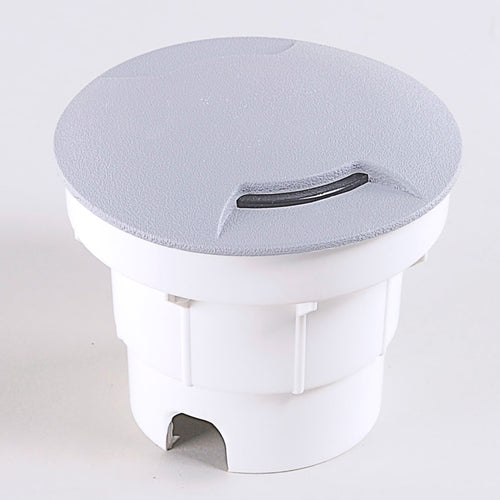 LED bakkespot Ceci 120-2L grå CCT 2-veis Ø12 cm IP67 bakside
