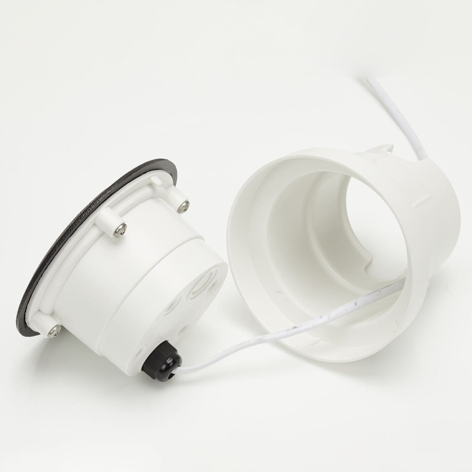 Detalj av LED bakkespot Ceci 120-2L svart CCT