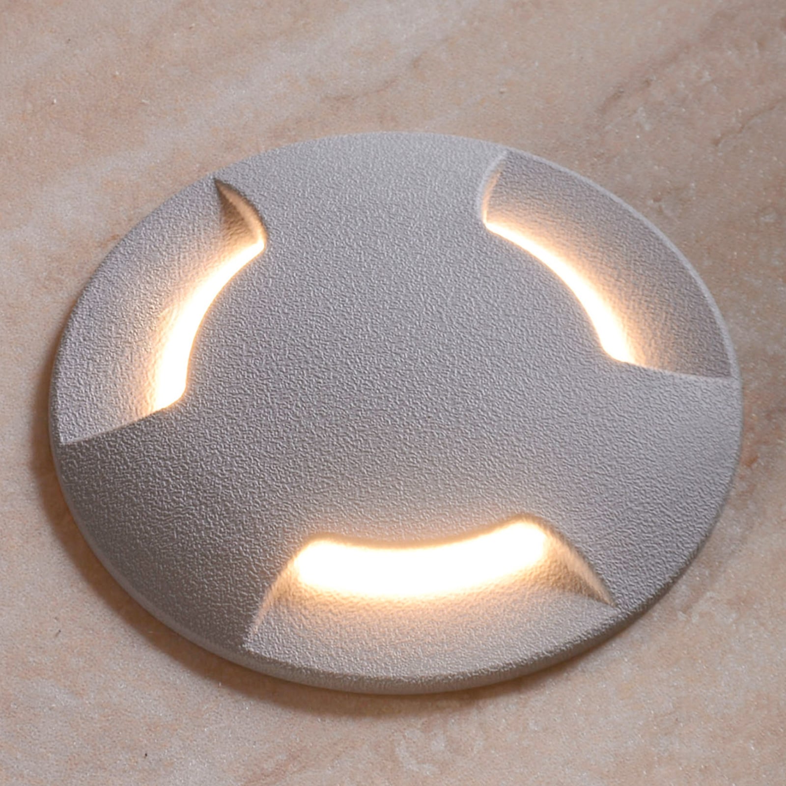 LED bakkespot Ceci 120-3L grå CCT forfra