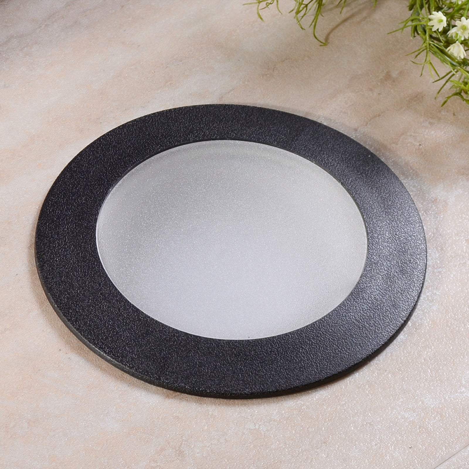 LED bakkespot Ceci 160 rund svart 10W CCT bakside