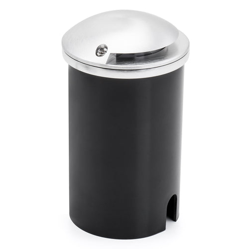 LED bakkespot Detlef aluminium sidelys 3W IP65 Konstsmide forfra