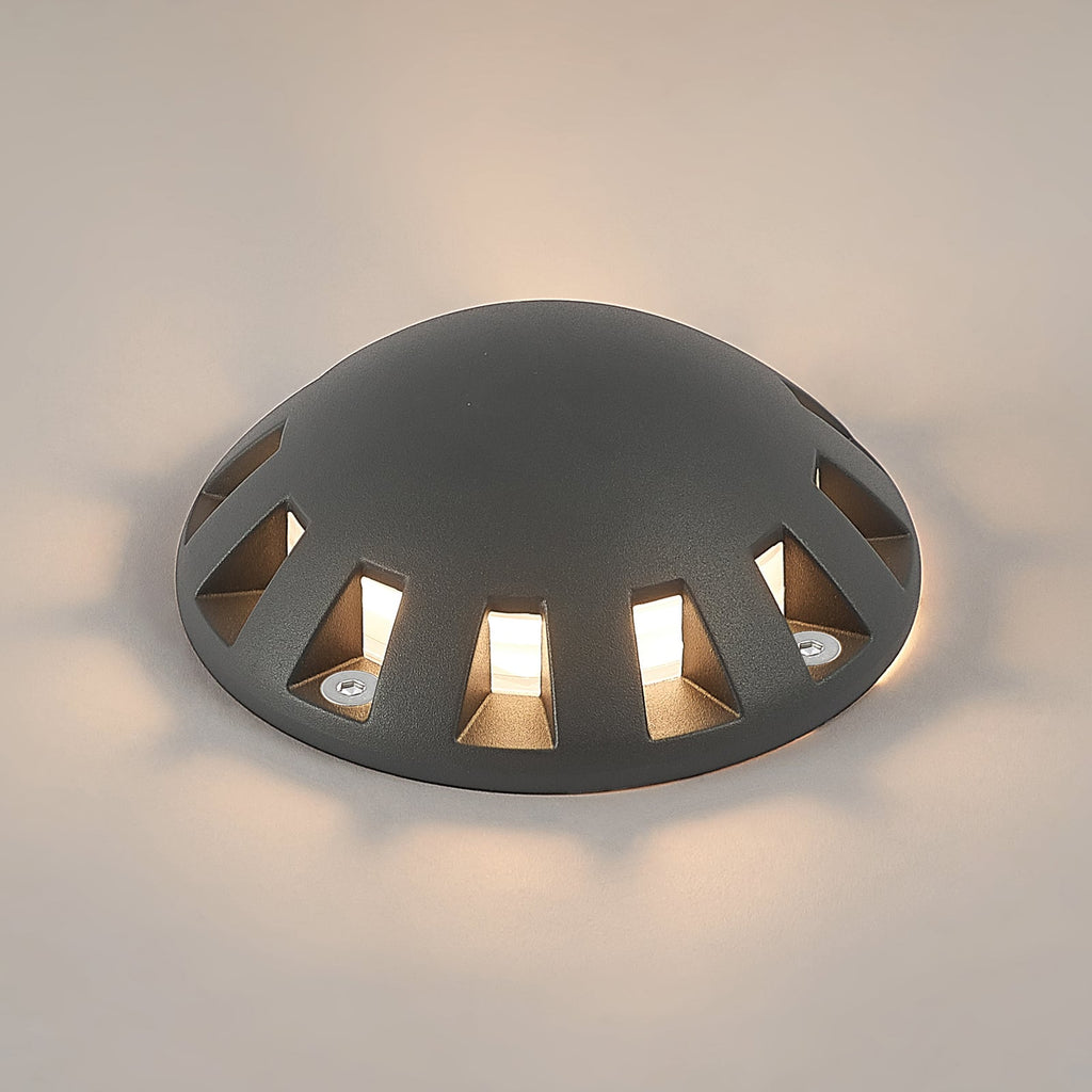 LED bakkespot Emiro aluminium detalj