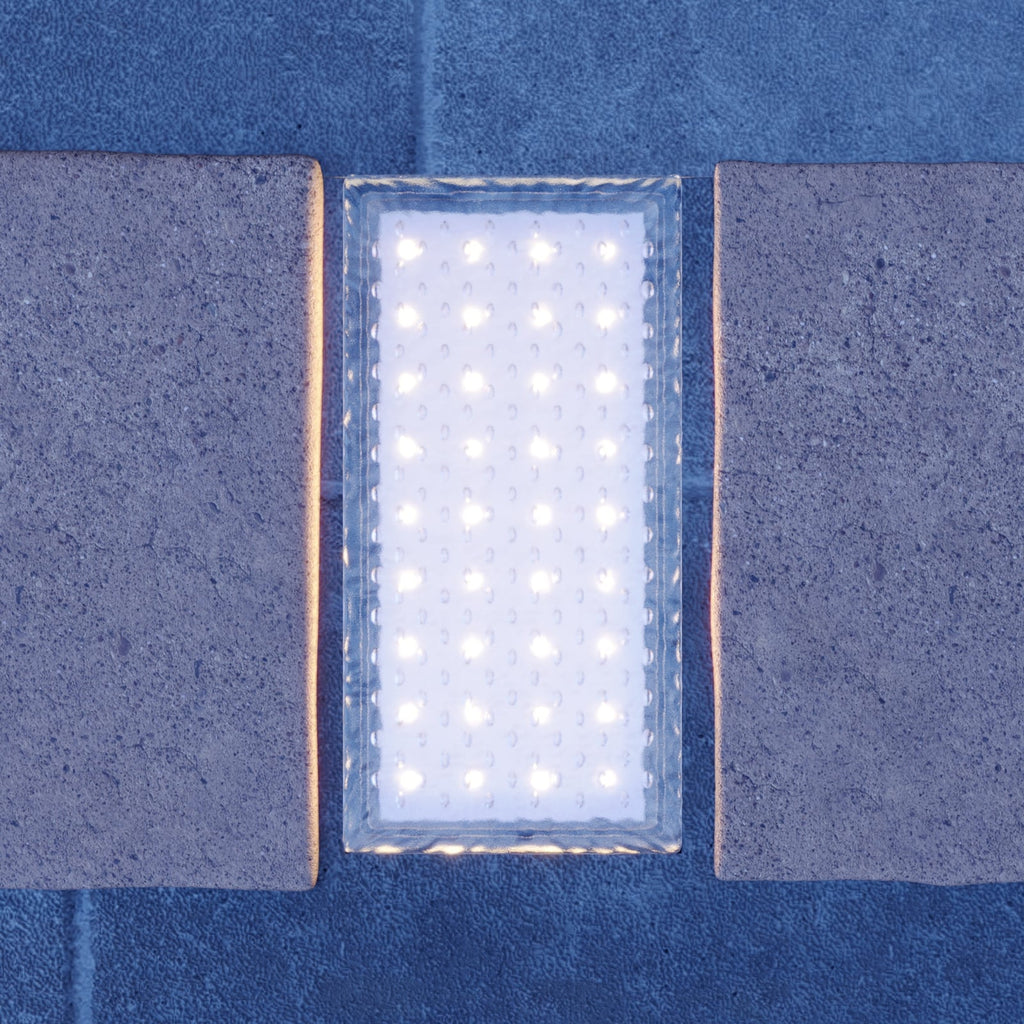 LED bakkespot Ewgenie 20x10 cm varmhvit IP67 med kabel