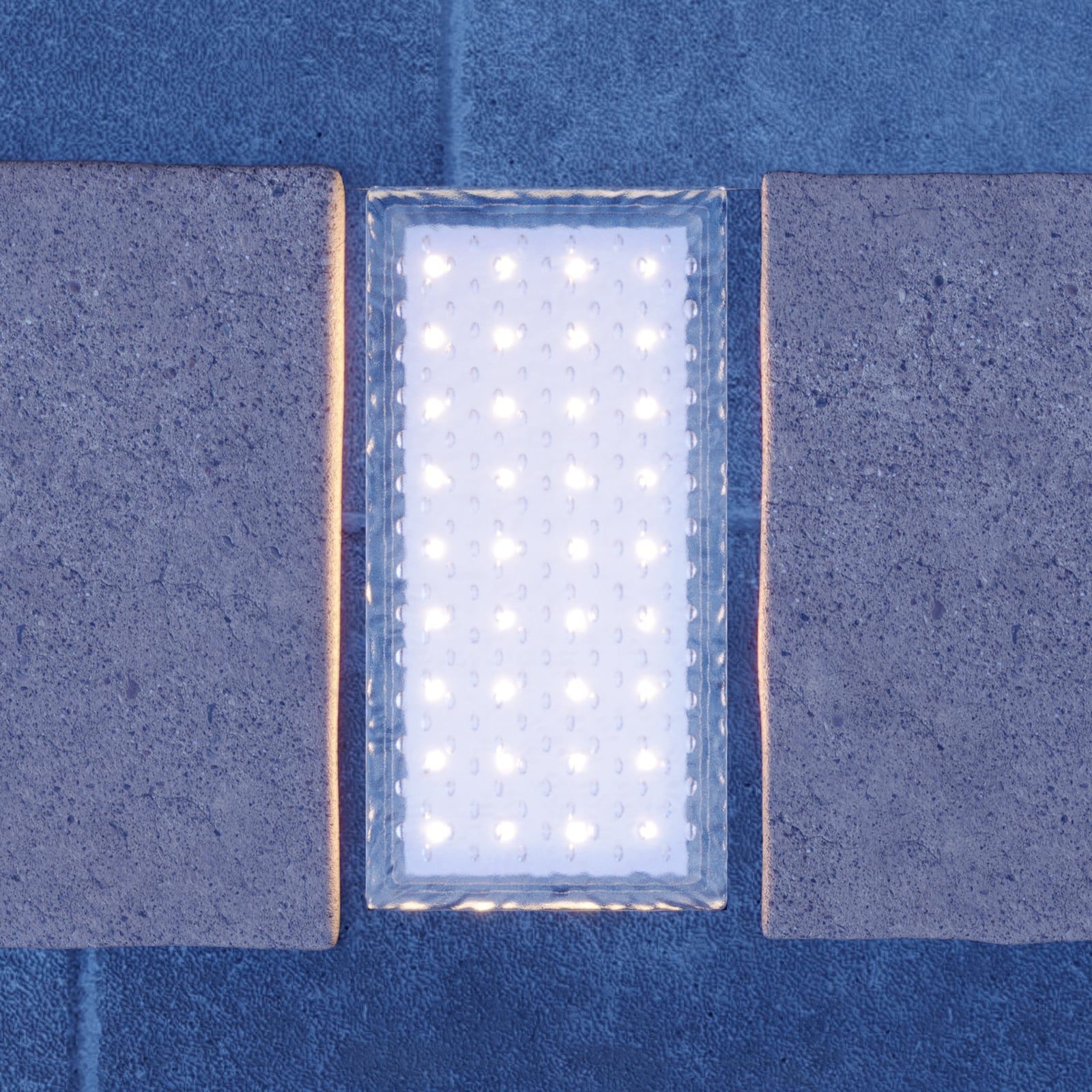 LED bakkespot Ewgenie 20x10 cm varmhvit IP67 med kabel