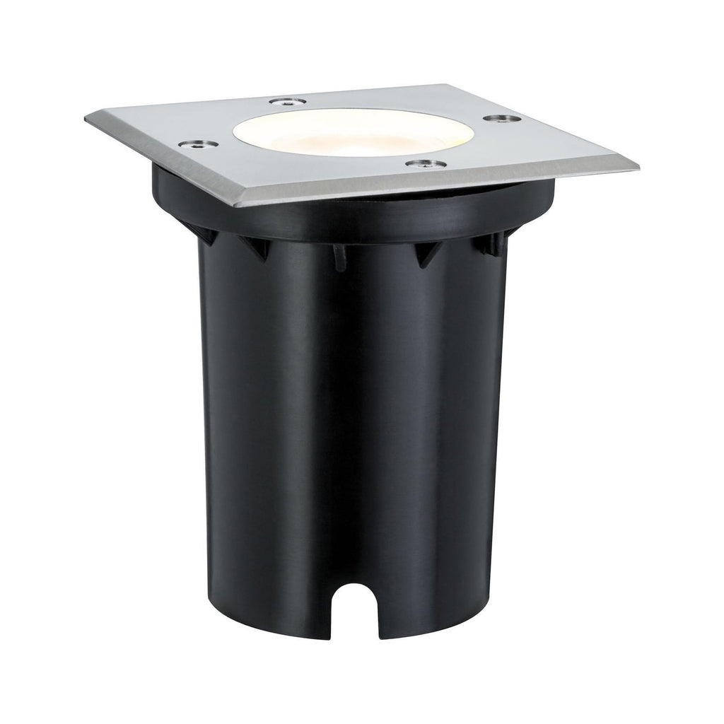 Montert LED bakkespot firkantet GU10 3,5W varmhvit IP67 - Paulmann i hage