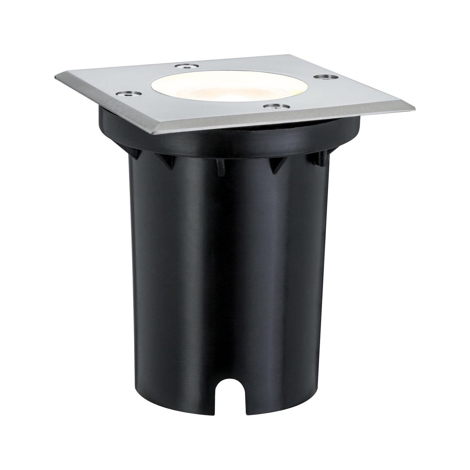 Montert LED bakkespot firkantet GU10 3,5W varmhvit IP67 - Paulmann i hage